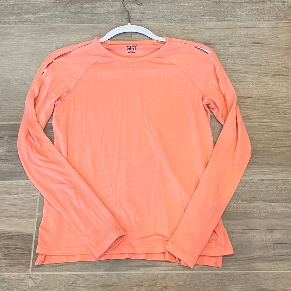Athleta girl long sleeve top XL 14